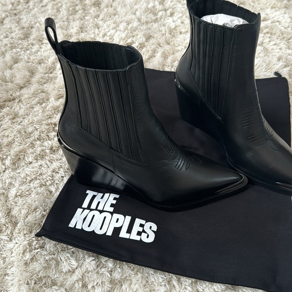 🌟NEW 🌟 The Kooples Black Women's Ankle Boots ✨ NEW✨ - Picture 4 of 8